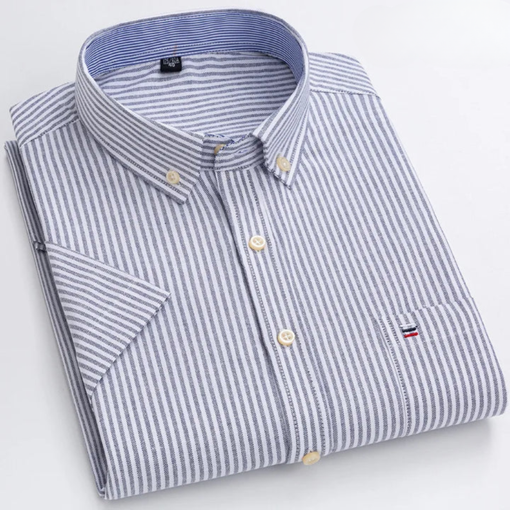 Louis™ | Chemise en coton à motif discret