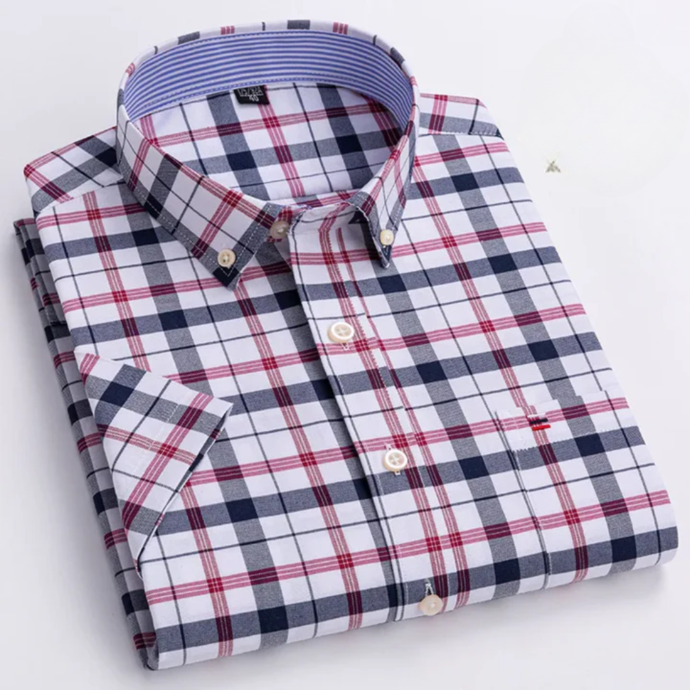 Louis™ | Chemise en coton à motif discret