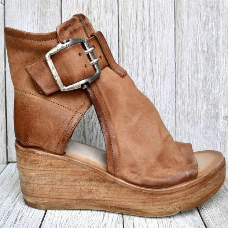 Léandra™ - Sandales artisanales en cuir premium