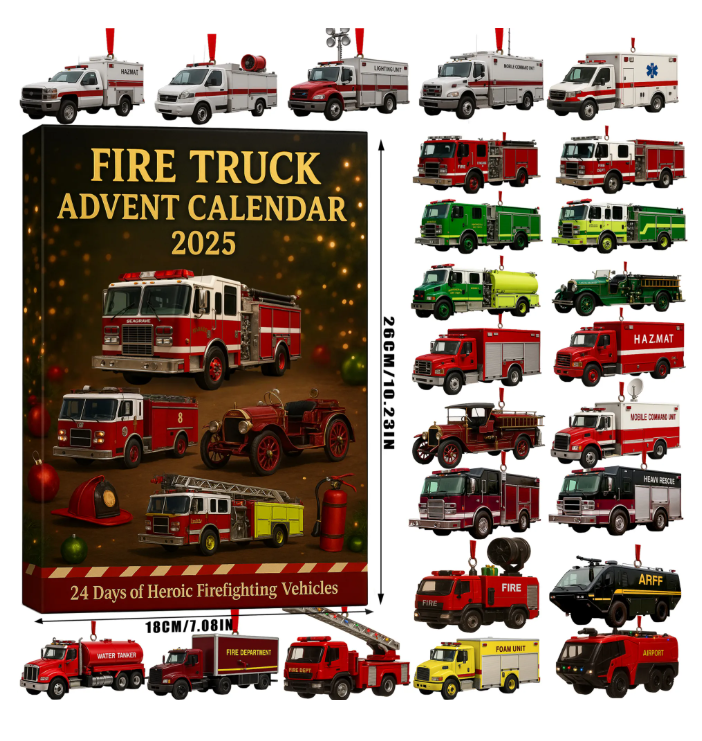 Diego™ | Calendario de Adviento Camiones de Bomberos 2025