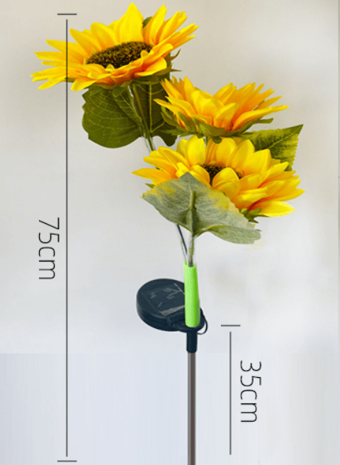 Soline™ | Lampes solaires décoratives tournesol