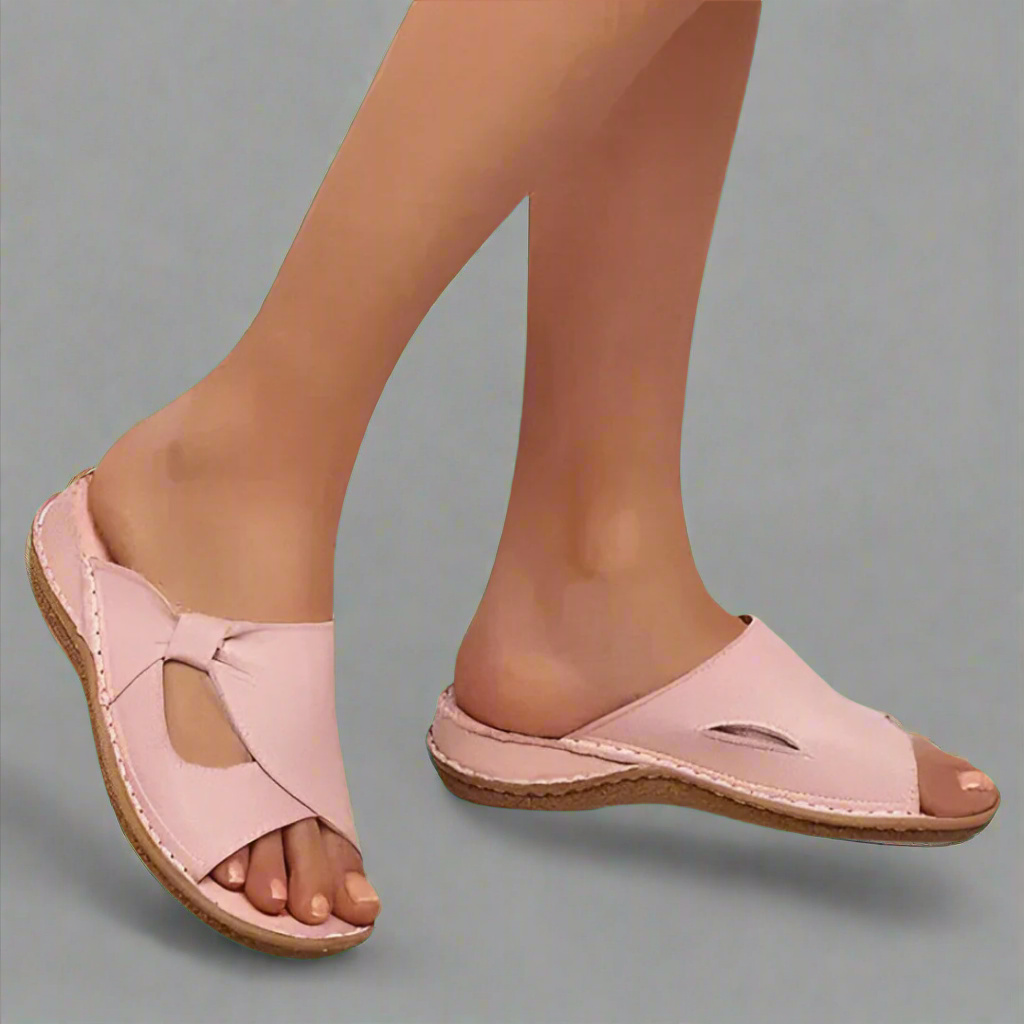 Amandine™ - Sandales orthopédiques avec semelle antidérapante premium