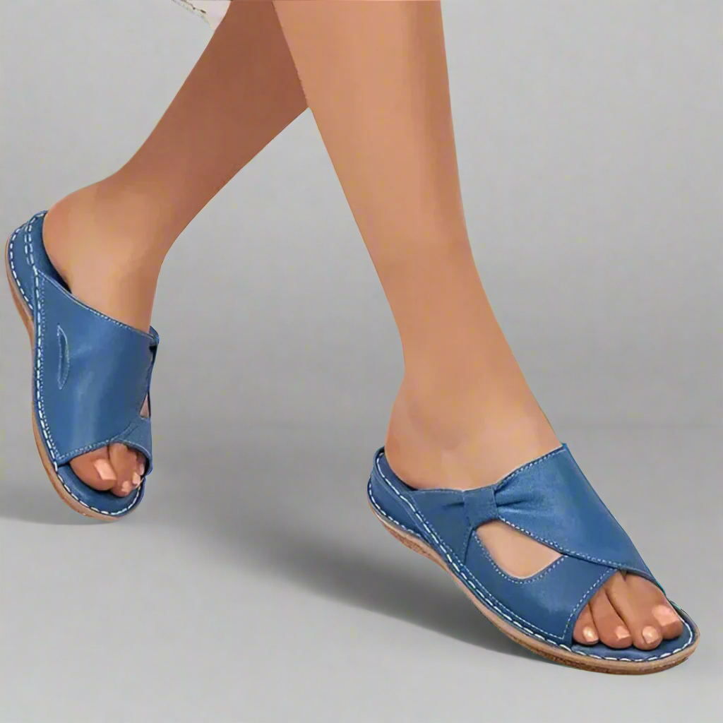 Amandine™ - Sandales orthopédiques avec semelle antidérapante premium