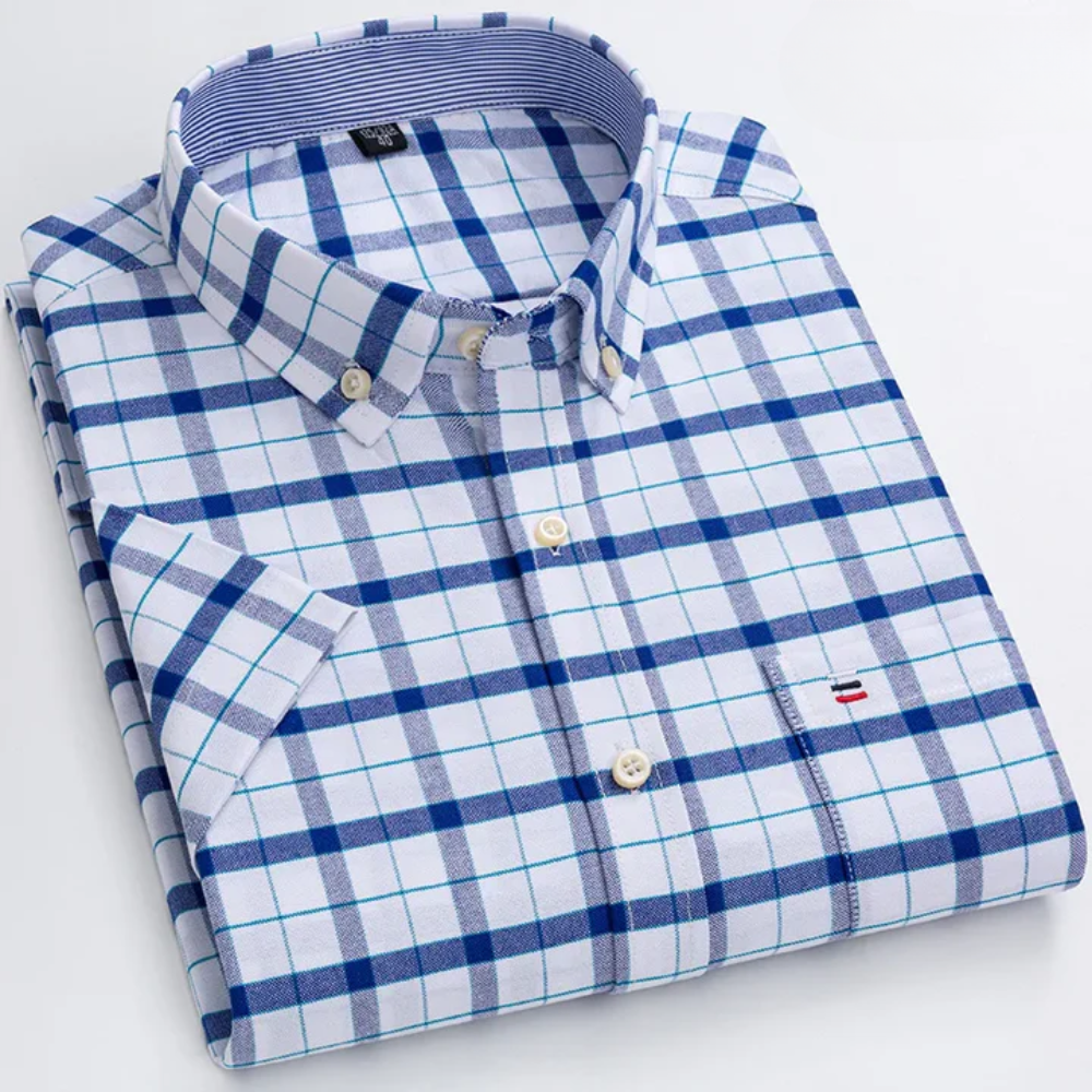 Louis™ | Chemise en coton à motif discret