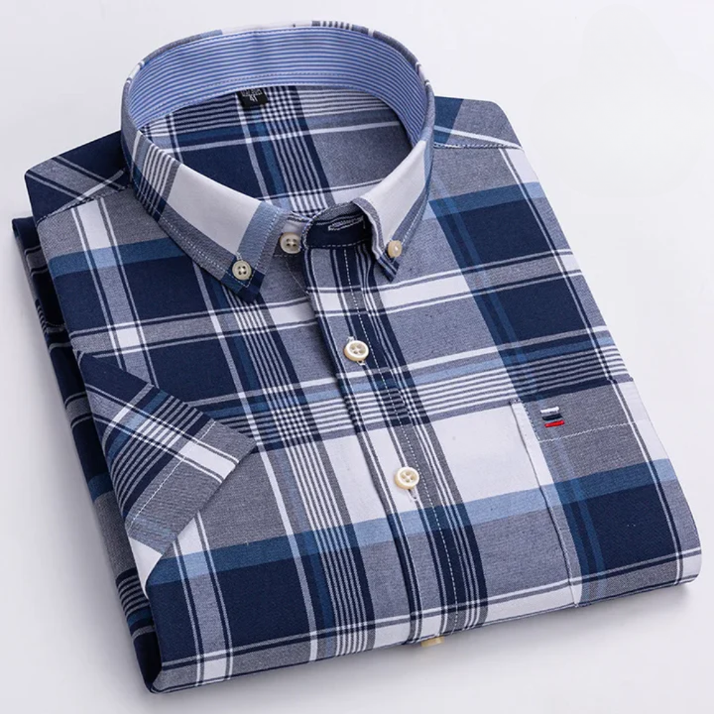 Louis™ | Chemise en coton à motif discret