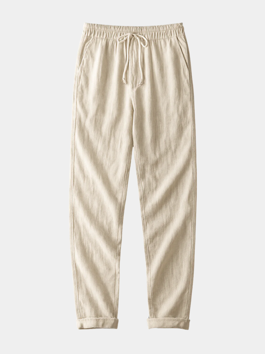 Sévérin™ | Pantalon en lin léger coupe ajustée
