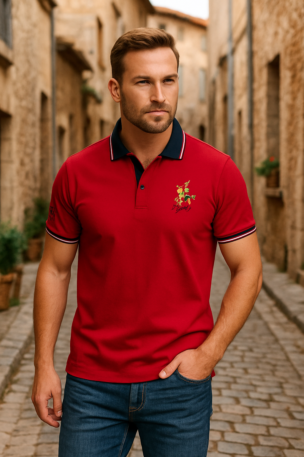 Pierre™ | Polo élégante pour l’été actif