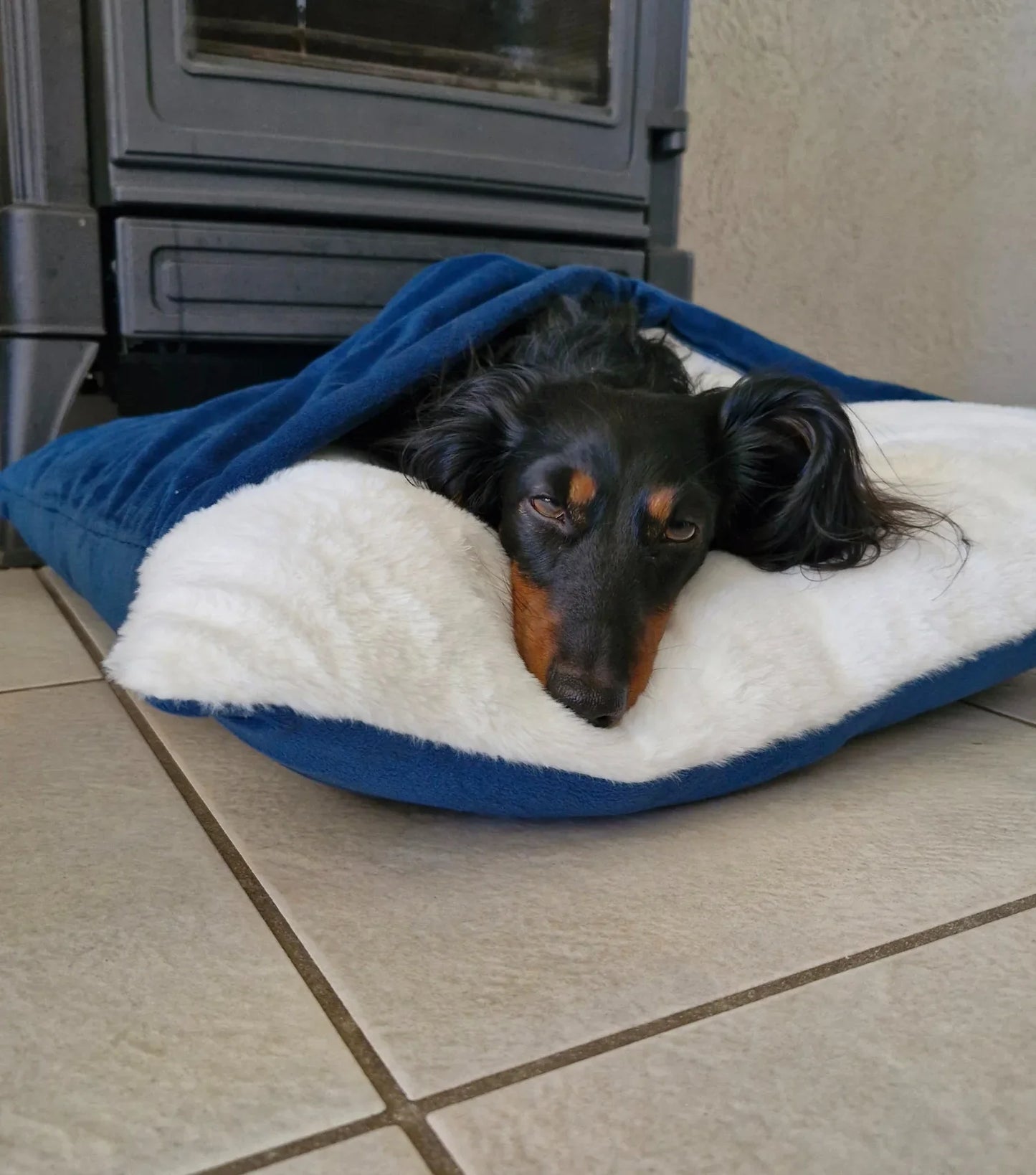 NidoCalm™ | Cama Envolvente para Perros que Buscan Calidez y Refugio