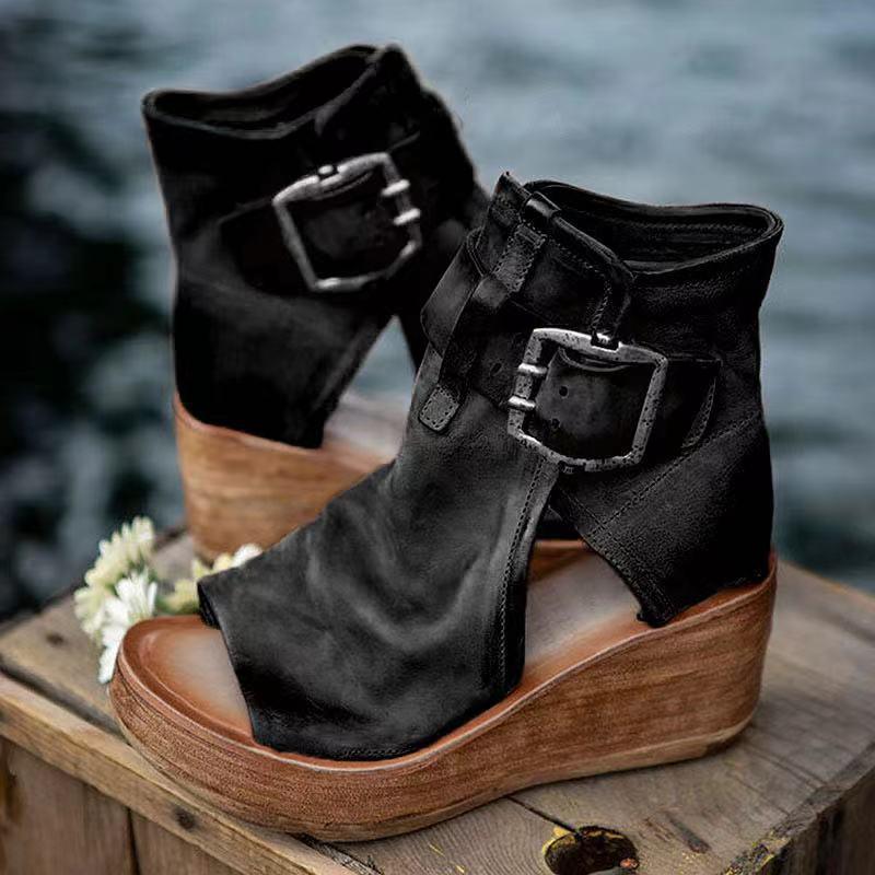Léandra™ - Sandales artisanales en cuir premium