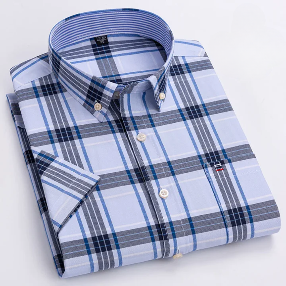 Louis™ | Chemise en coton à motif discret