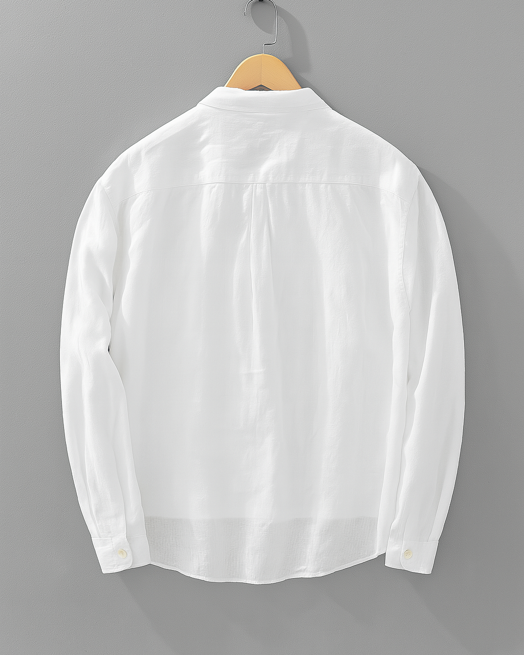 Marceau™ | Chemise popover en lin coton légère