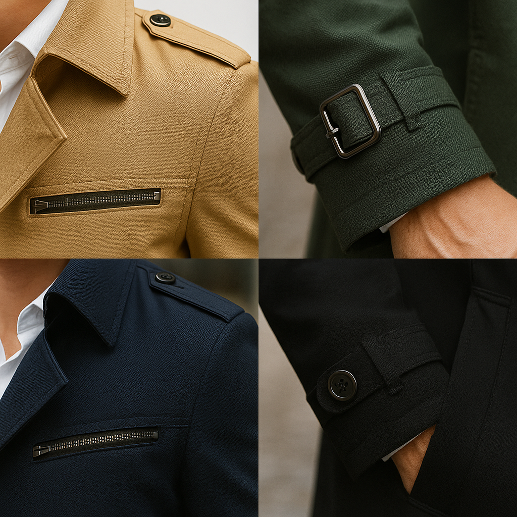 Lorenzo™ | Trench Clásico Impermeable para Hombre
