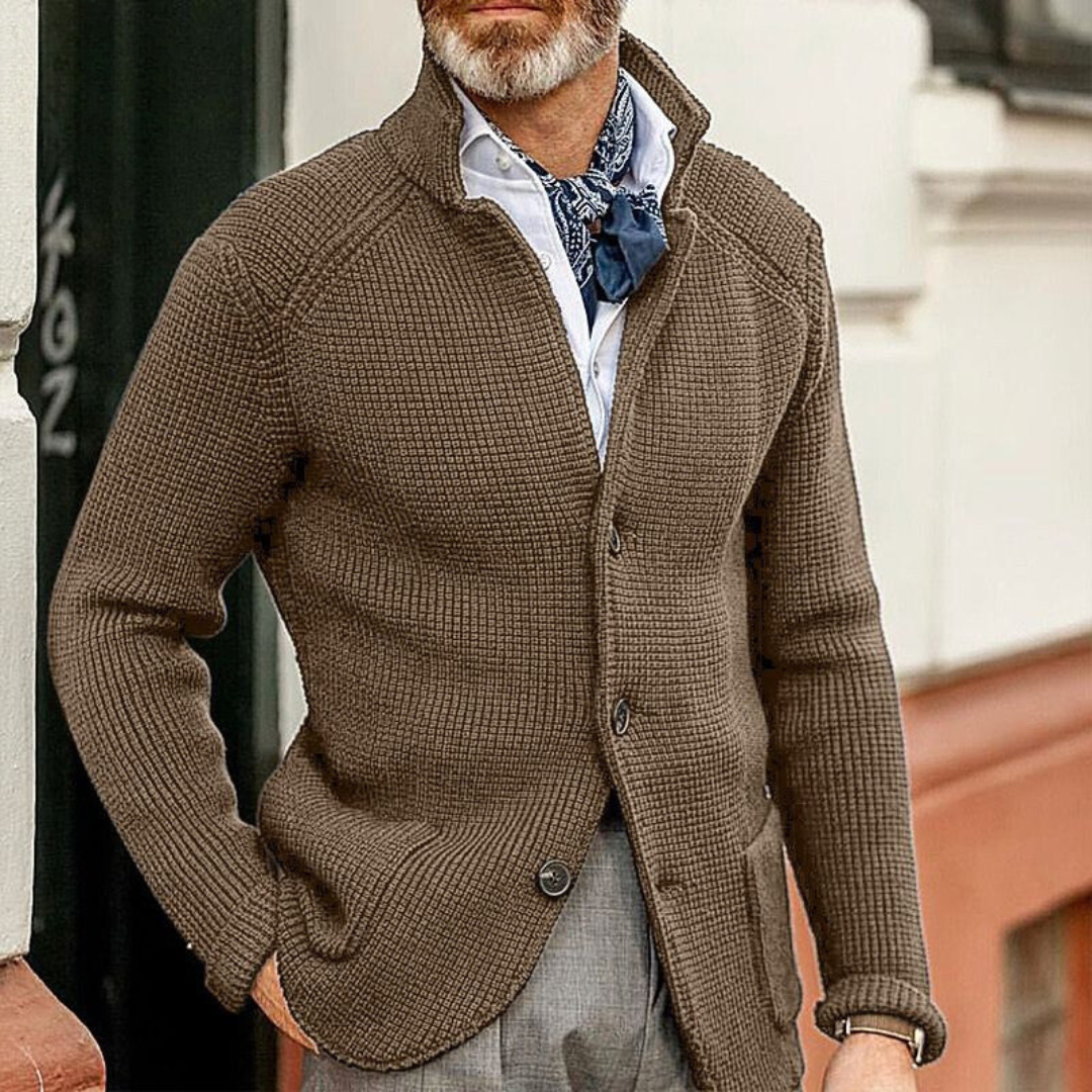 Éloi™ - Cardigan en maille douce et intemporelle