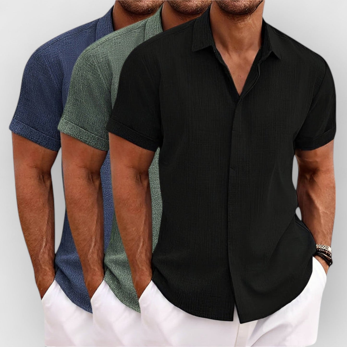 Valentin™ | Chemise en lin Pierre
