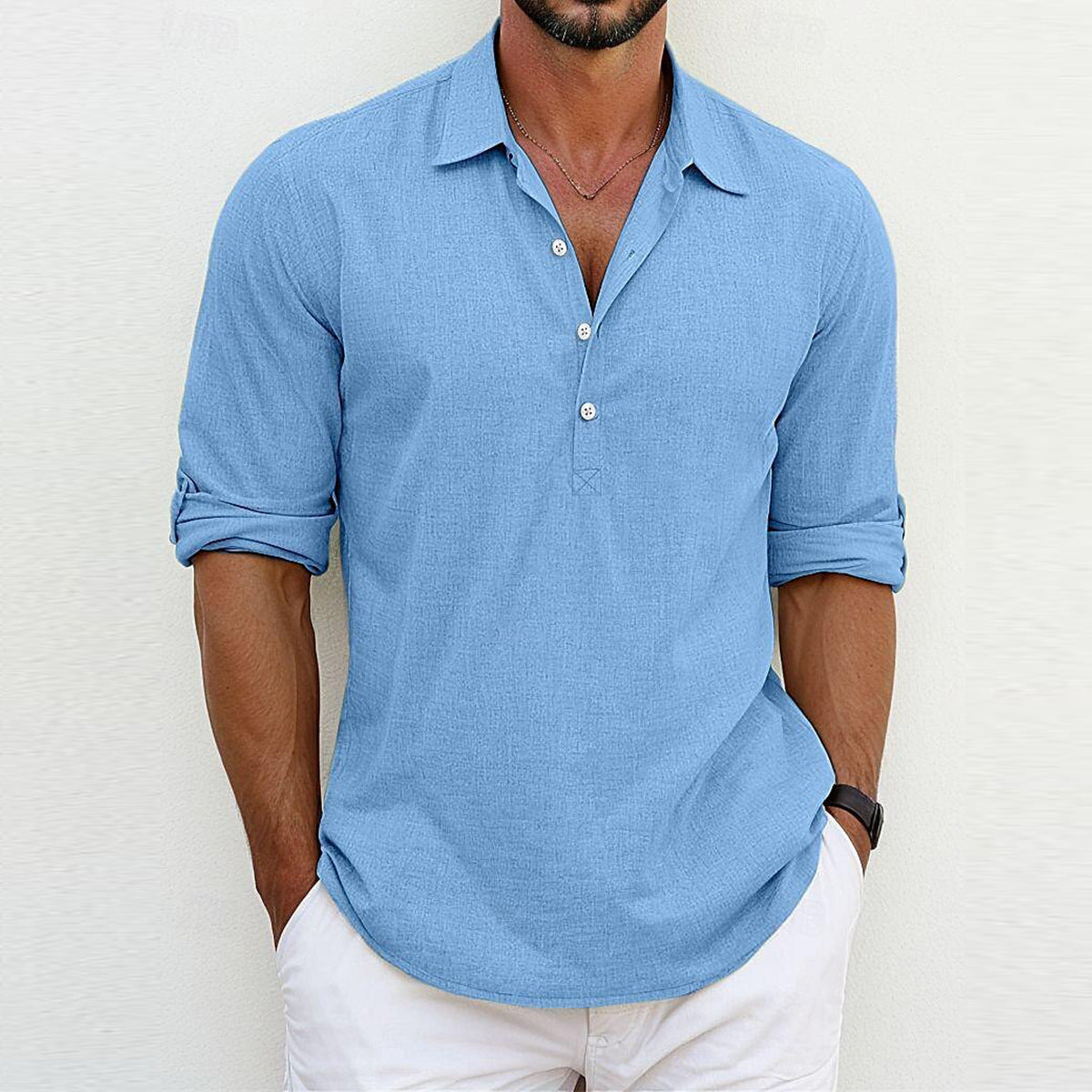 Romain™ - Chemise classique en coton