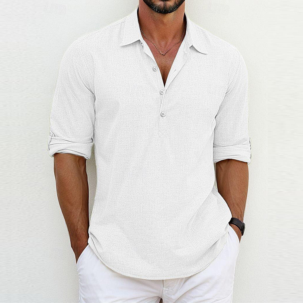 Romain™ - Chemise classique en coton