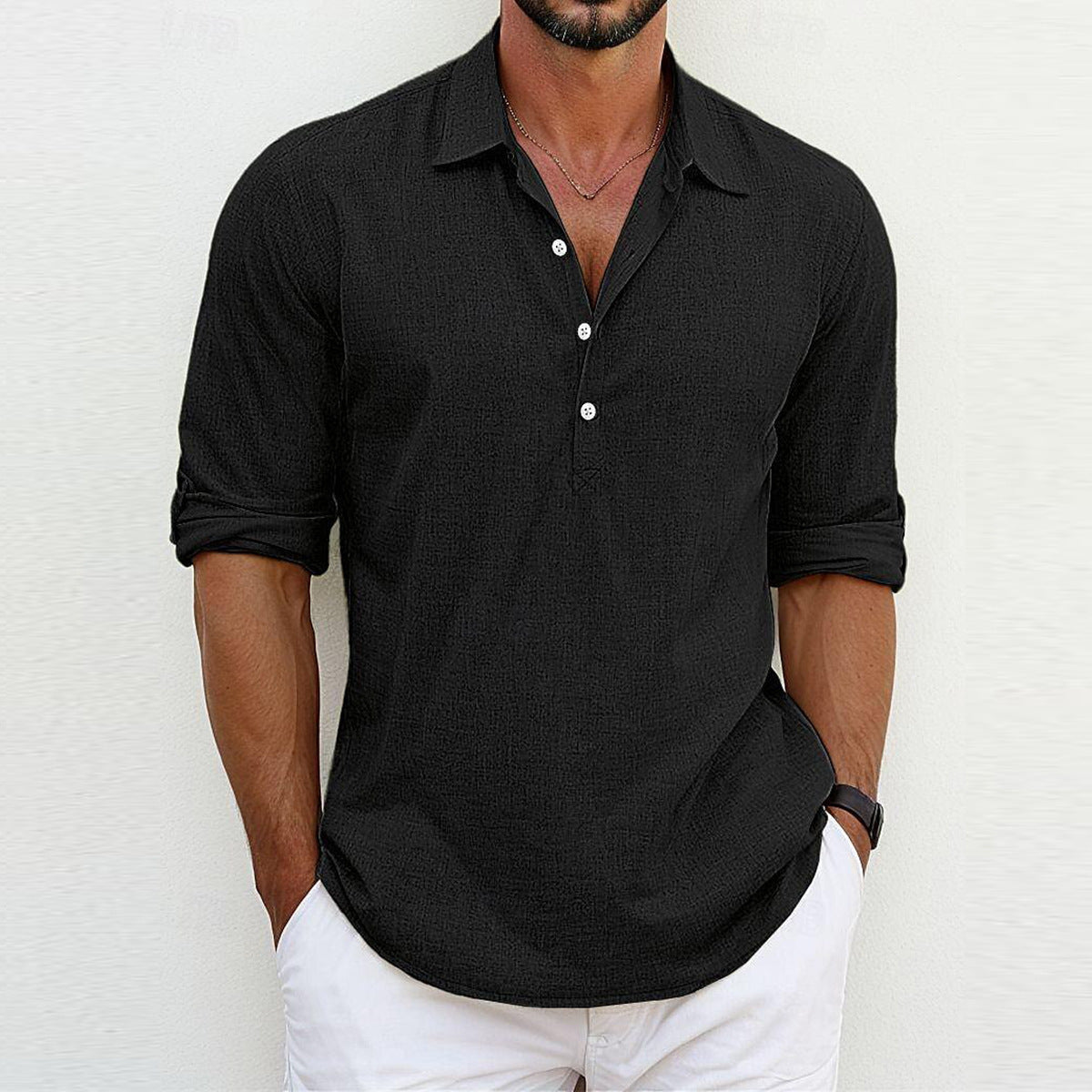 Romain™ - Chemise classique en coton