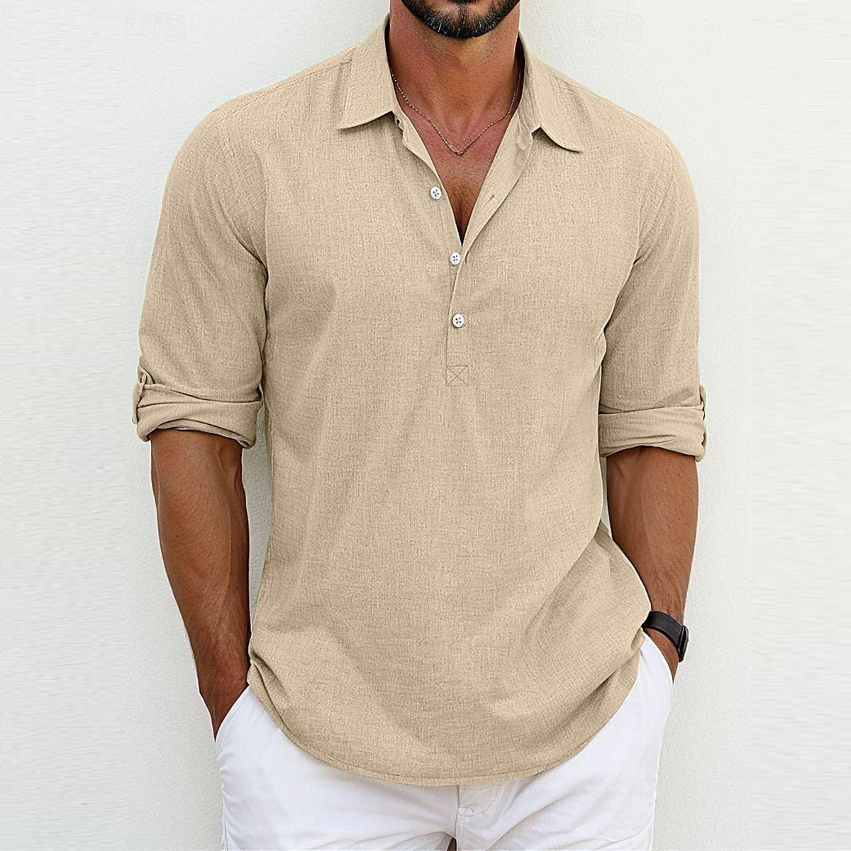 Romain™ - Chemise classique en coton