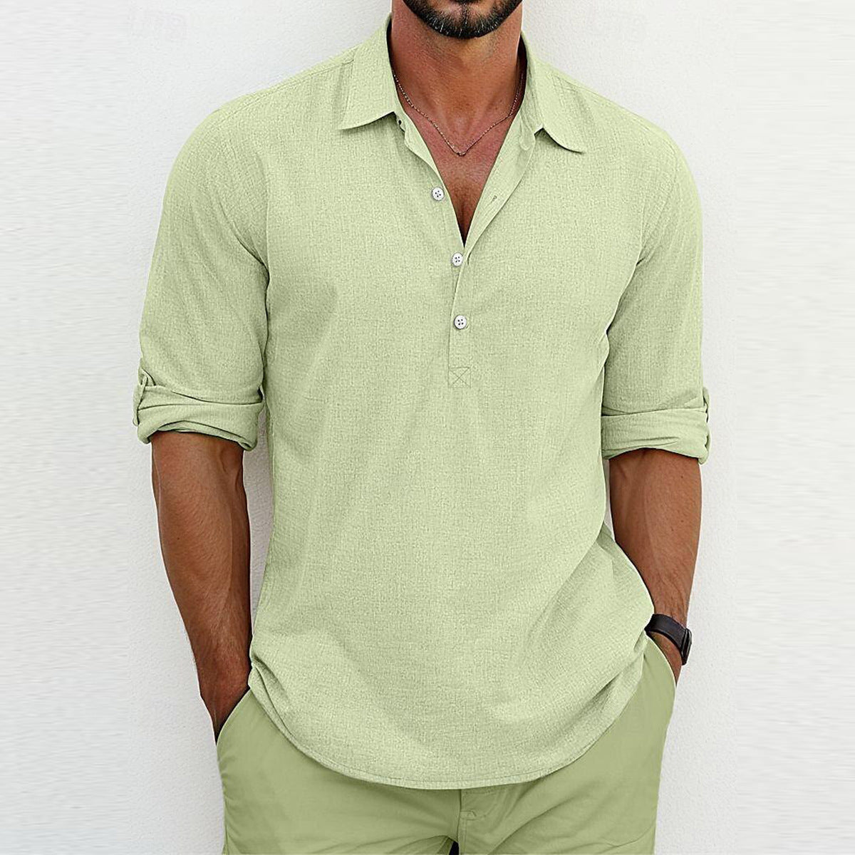 Romain™ - Chemise classique en coton
