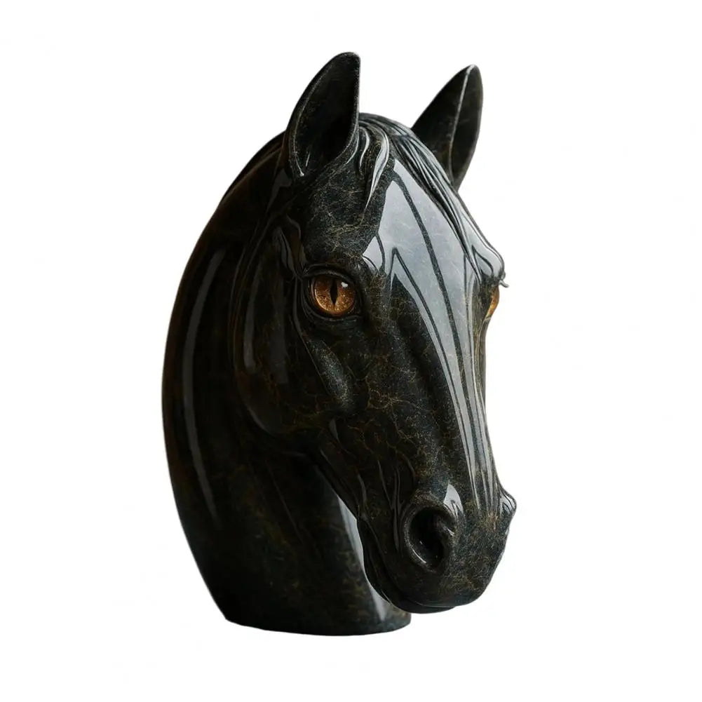 Adrián™ | Escultura Animal en Estilo Mármol Místico