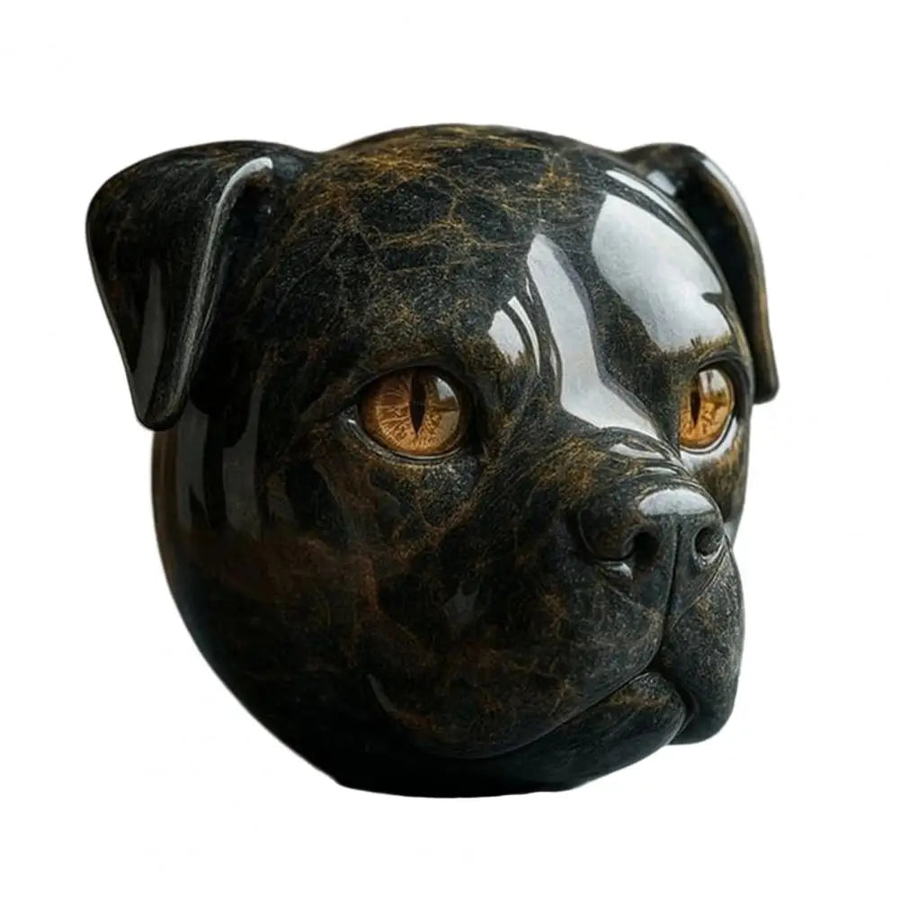 Adrián™ | Escultura Animal en Estilo Mármol Místico