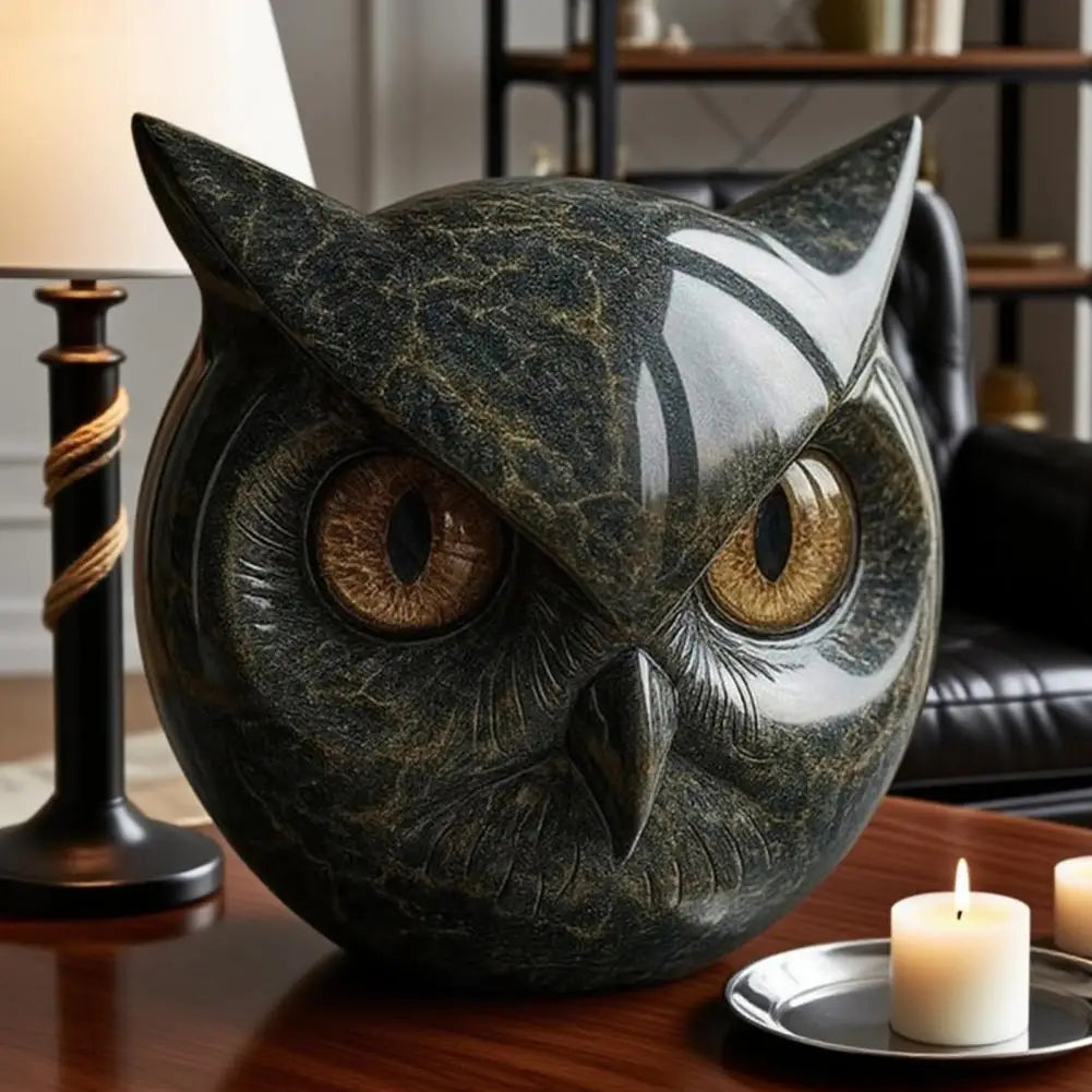 Adrián™ | Escultura Animal en Estilo Mármol Místico