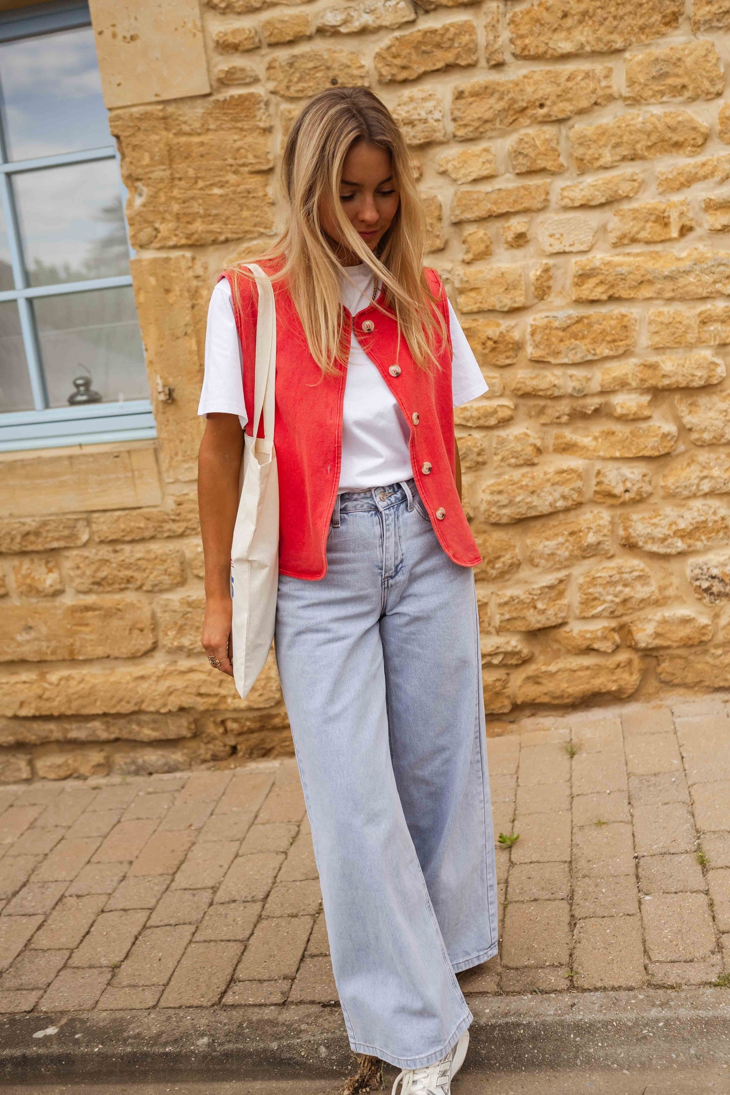 Léna™ | Gilet d’Été Structuré et Polyvalent