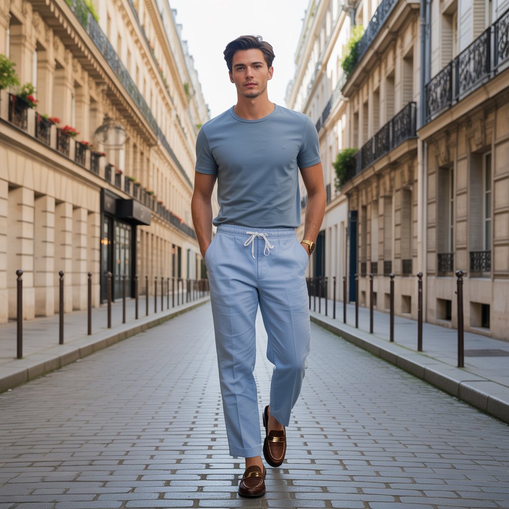 Sévérin™ | Pantalon en lin léger coupe ajustée