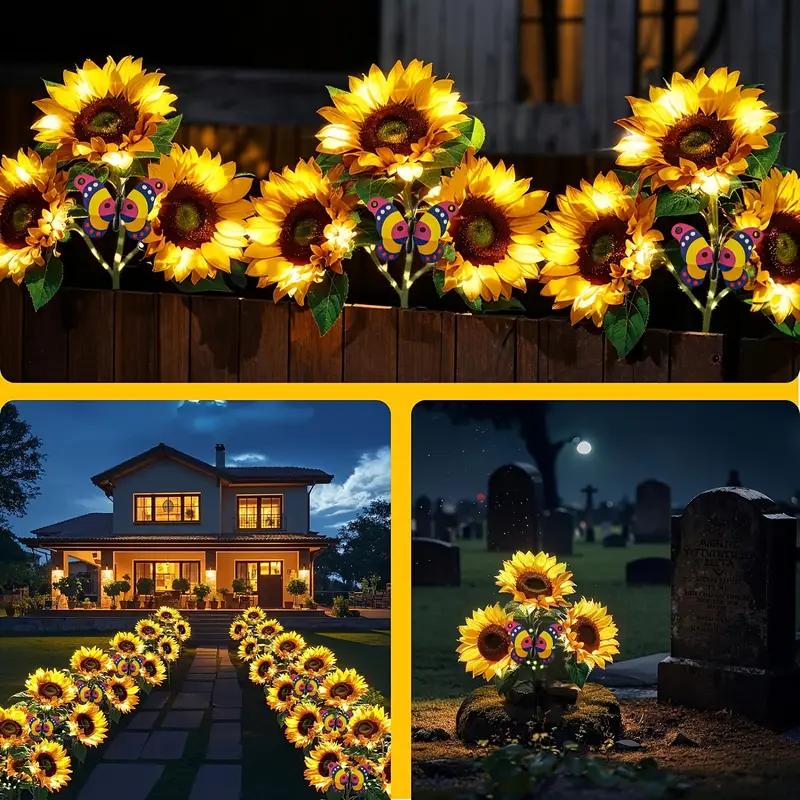 Soline™ | Lampes solaires décoratives tournesol