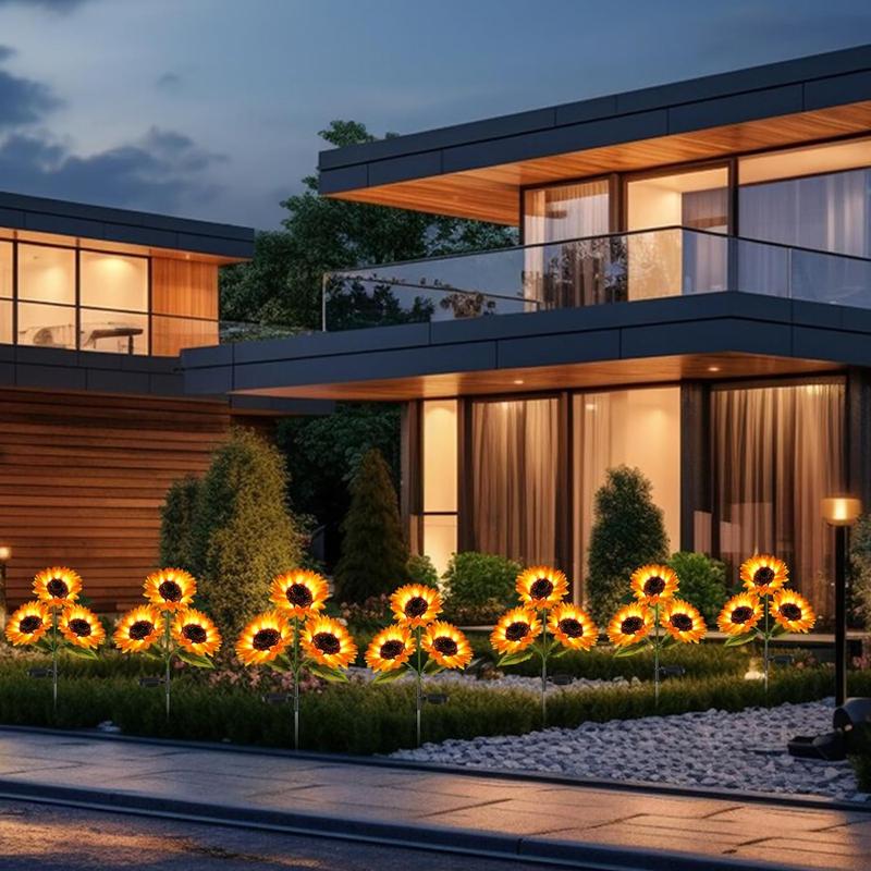 Soline™ | Lampes solaires décoratives tournesol