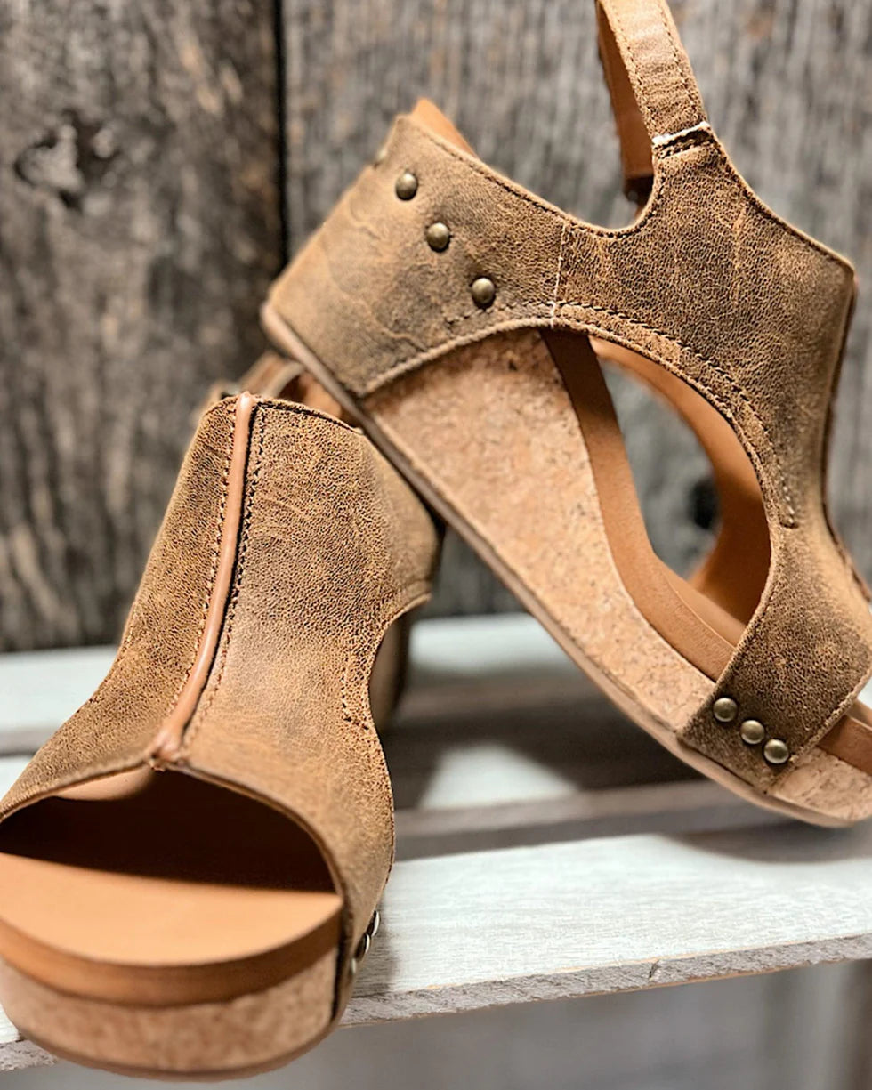 Maëlle™ - Chaussures orthopédiques à semelle compensée