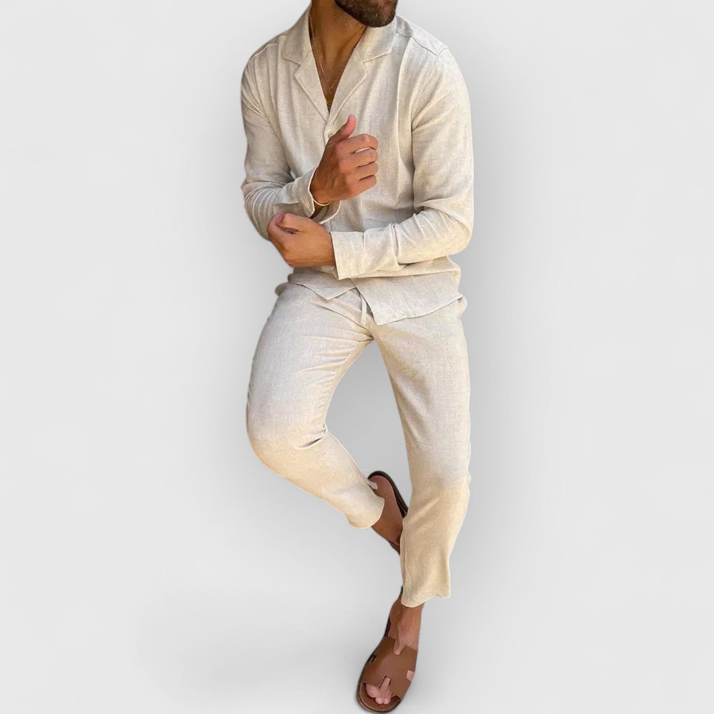 Julien™ | Ensemble en lin léger pour homme