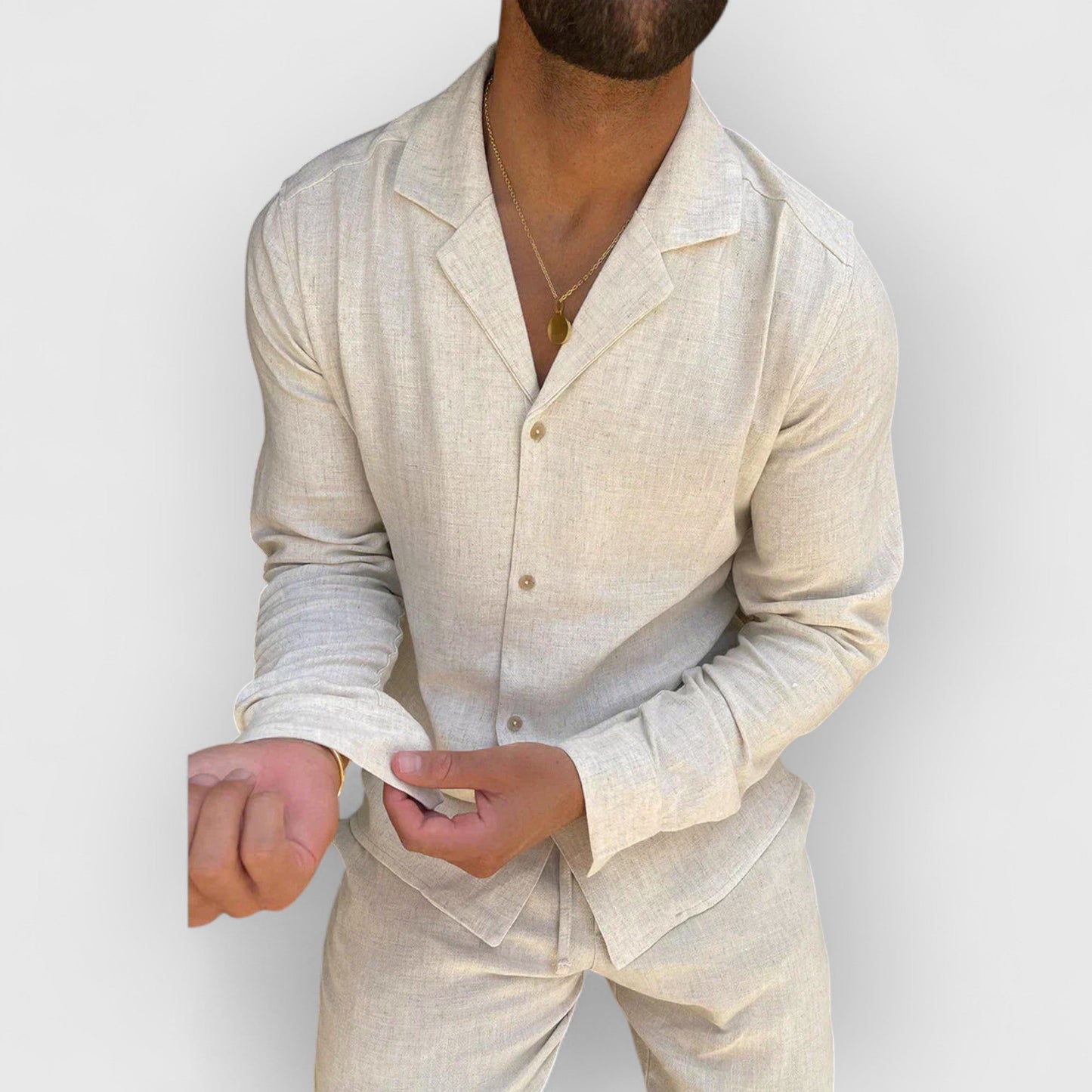 Julien™ | Ensemble en lin léger pour homme