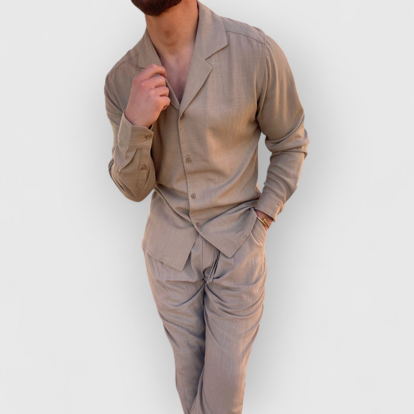 Julien™ | Ensemble en lin léger pour homme