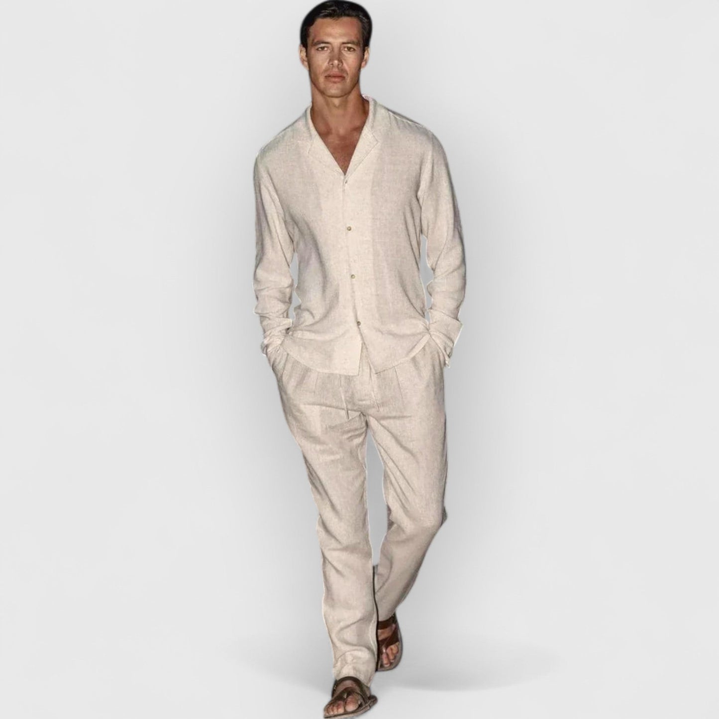 Julien™ | Ensemble en lin léger pour homme