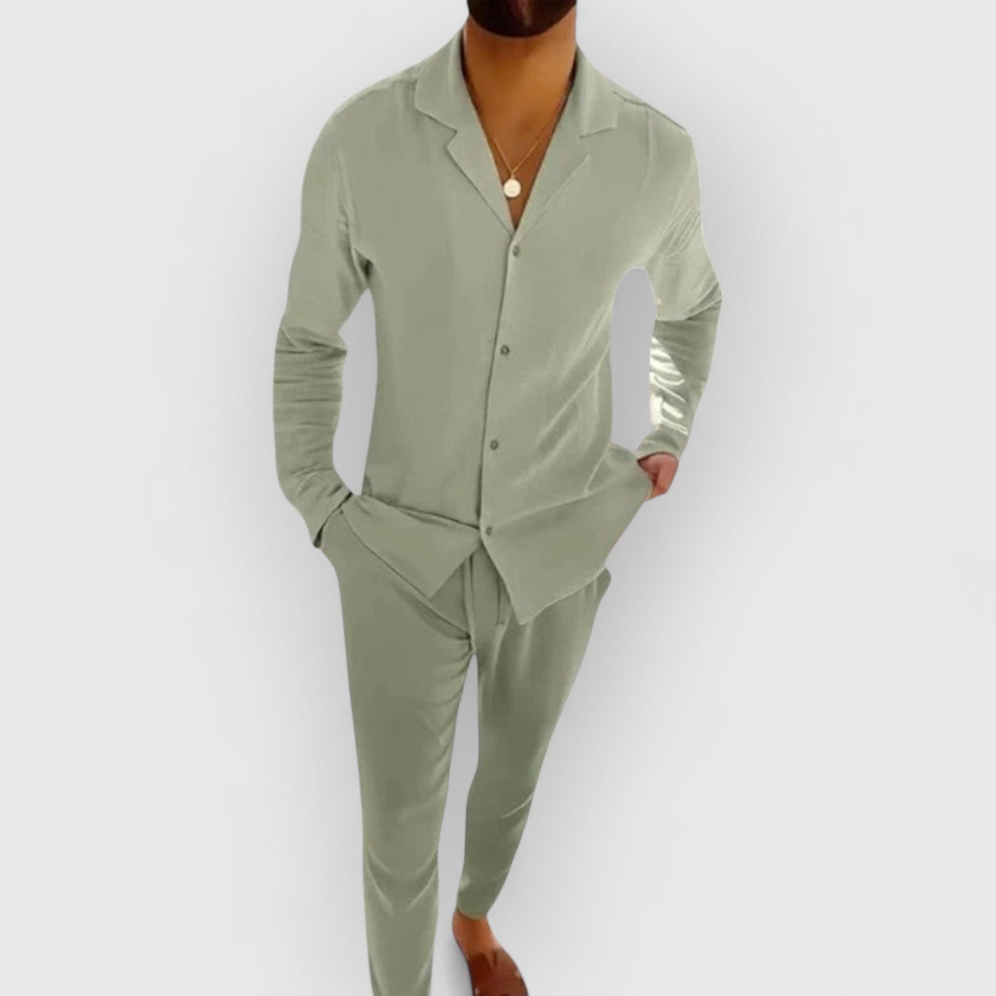 Julien™ | Ensemble en lin léger pour homme