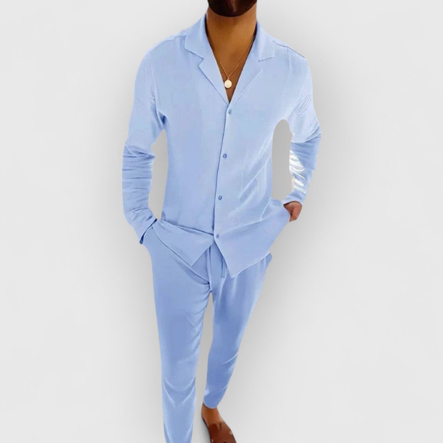 Julien™ | Ensemble en lin léger pour homme
