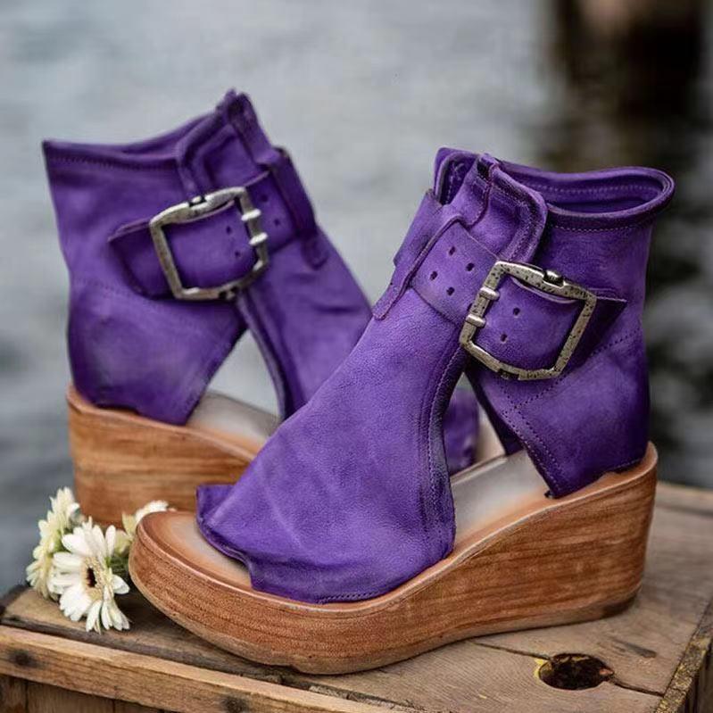 Léandra™ - Sandales artisanales en cuir premium
