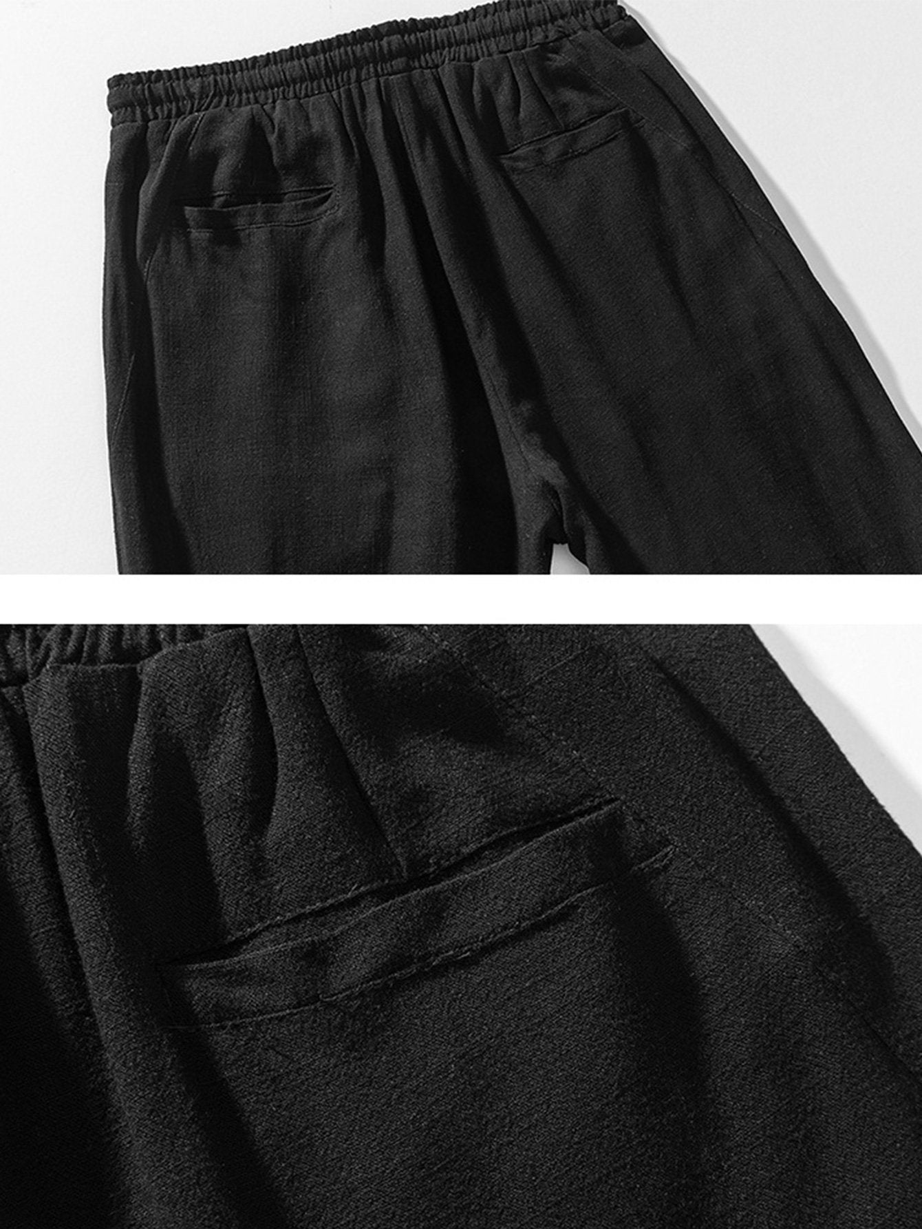 Léo™ | Pantalon Harem en Lin et Coton Relax Fit