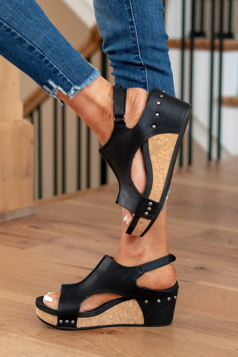 Maëlle™ - Chaussures orthopédiques à semelle compensée