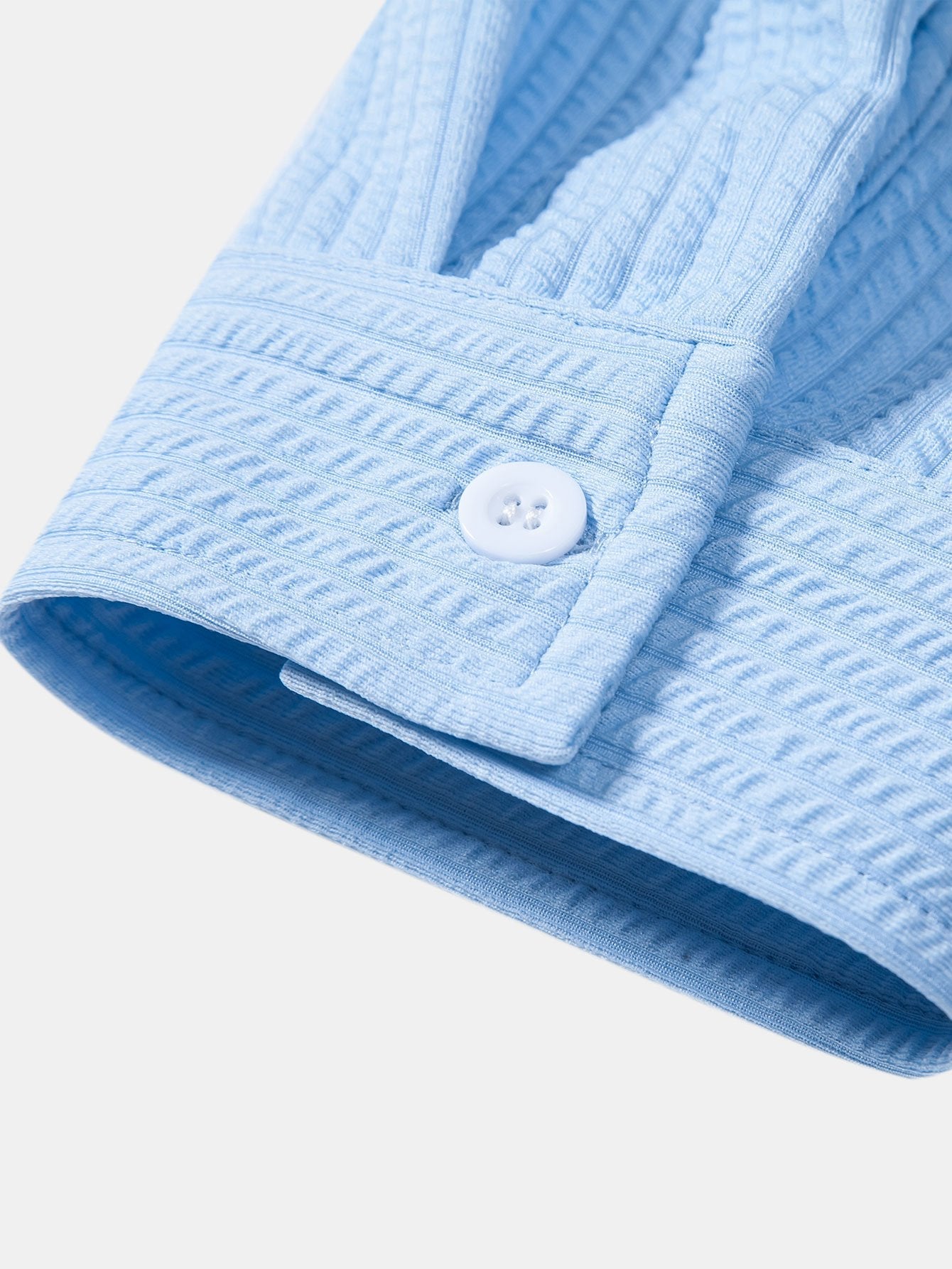 Léon™ | T-shirt à col montant côtelé et manches longues Muscle Fit