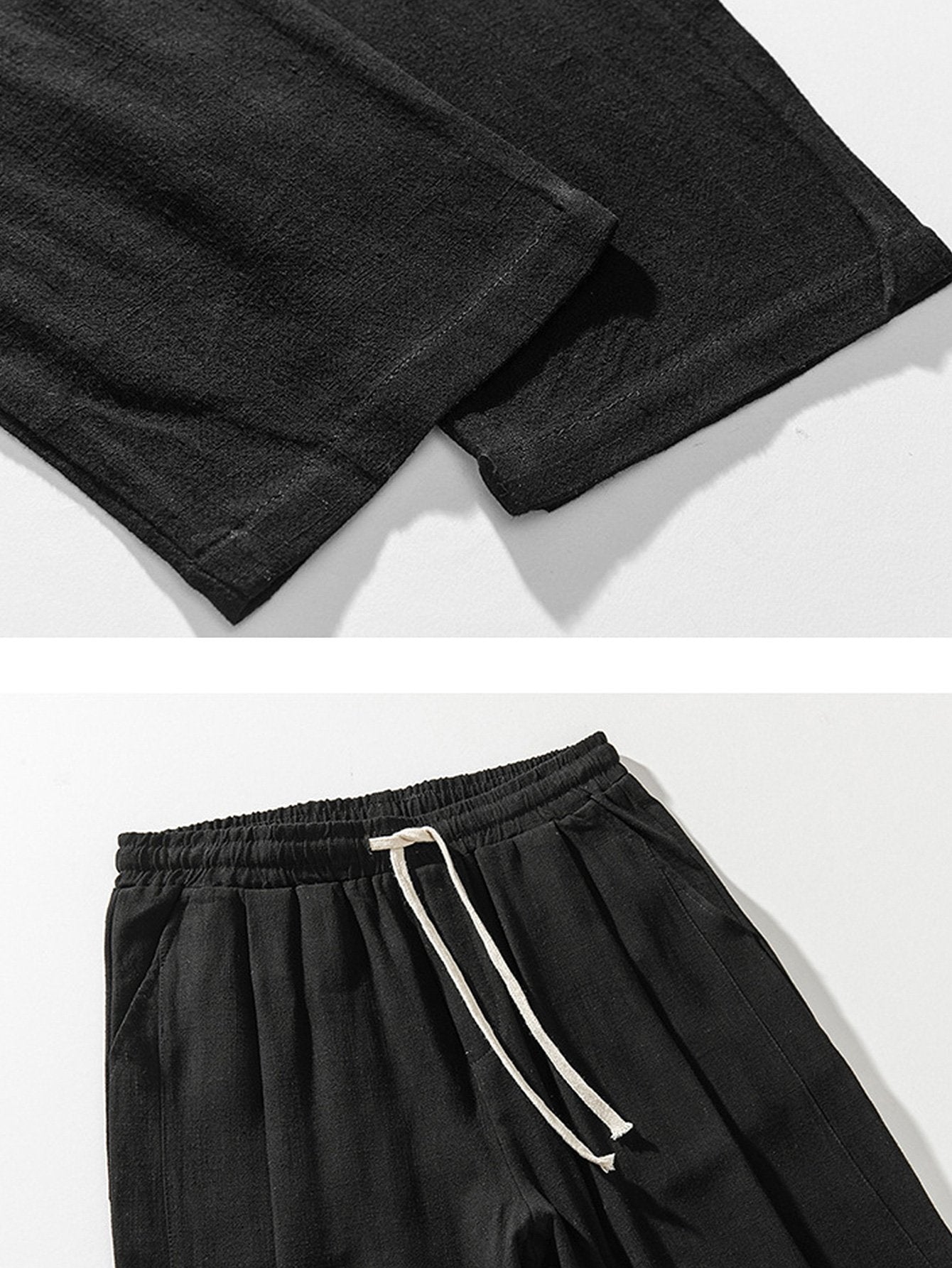 Léo™ | Pantalon Harem en Lin et Coton Relax Fit