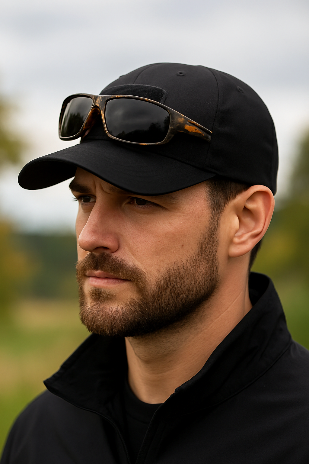 Maxence™ | Casquette camouflage avec lunettes – pratique et stylée