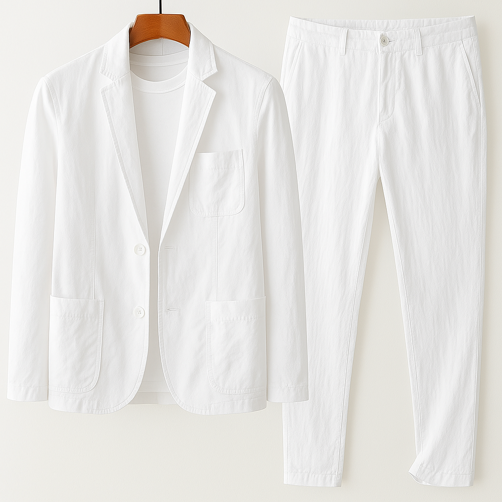 Gabriel™ | Ensemble estival léger en lin pour homme