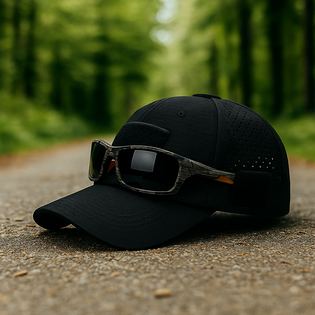 Maxence™ | Casquette camouflage avec lunettes – pratique et stylée
