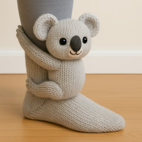 DulcePaws™ | Calcetines de Animal 3D Súper Suaves