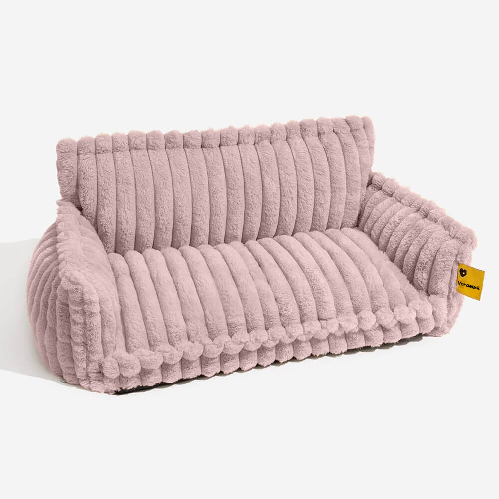 Amalia™ | Sofá Ortopédico de Pluche para Mascotas