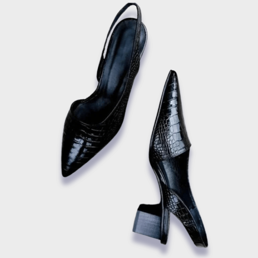 Maëlys™ - Escarpins orthopédiques en cuir synthétique premium
