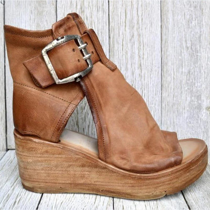 Léandra™ - Sandales artisanales en cuir premium
