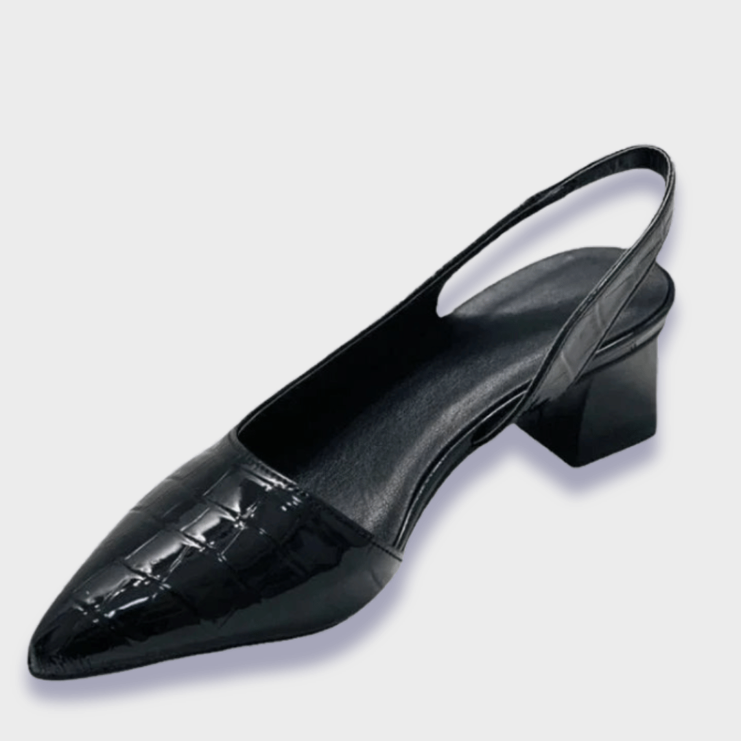 Maëlys™ - Escarpins orthopédiques en cuir synthétique premium